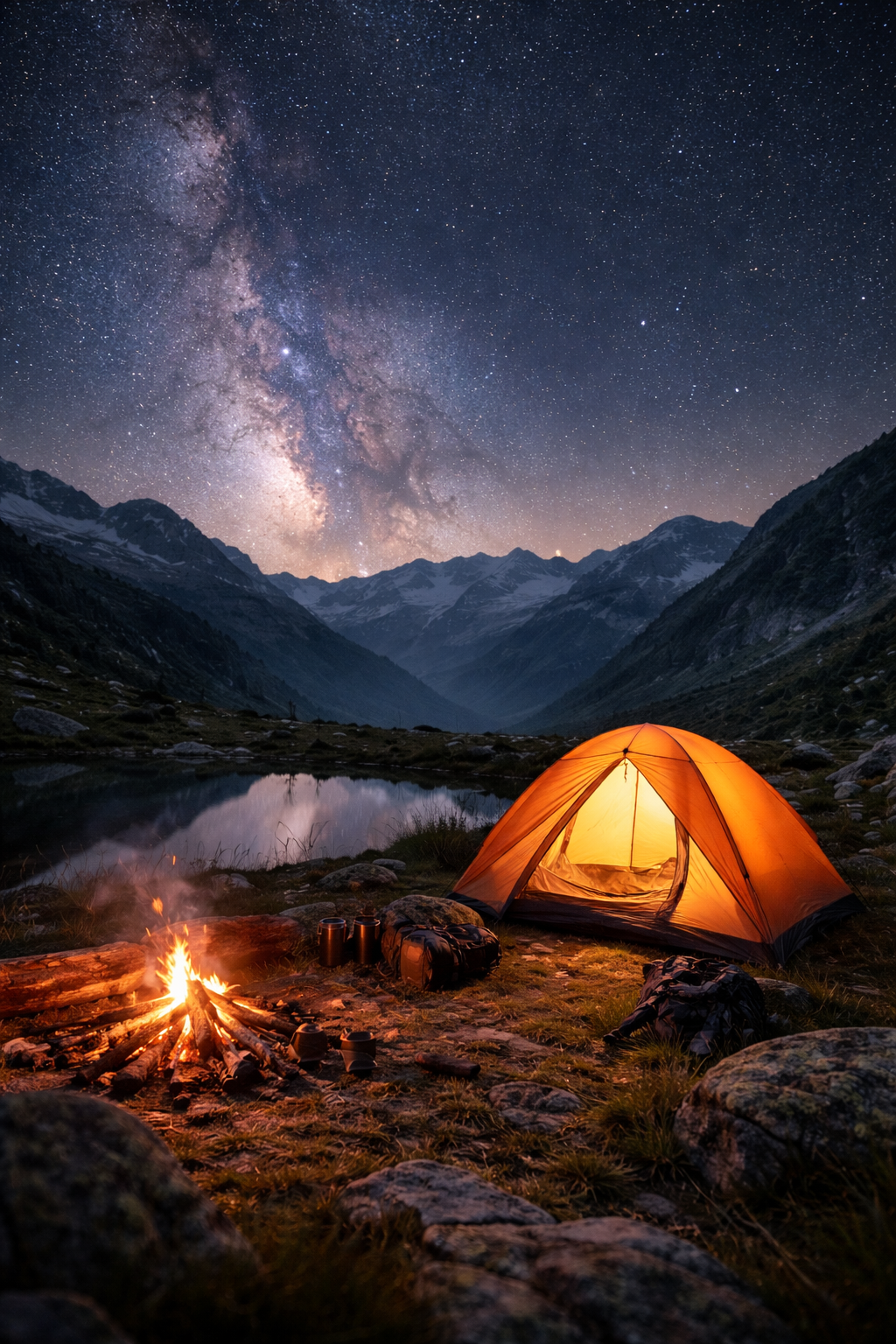 Hébergement nature : bivouac, tente, nuit sous les étoiles
