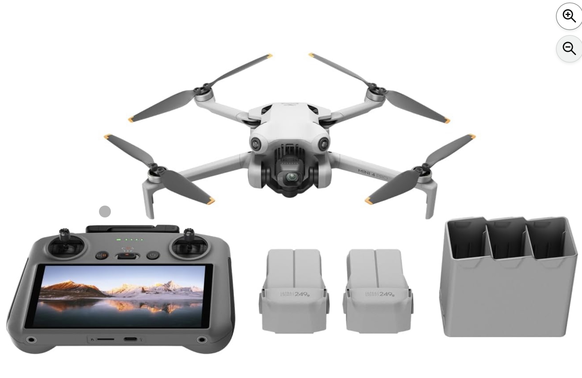 Drone DJI Mini 4 Pro en voyage