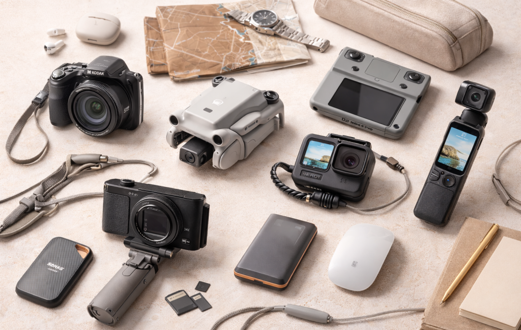 Matériel de voyage : ce que je prends vraiment quand je pars