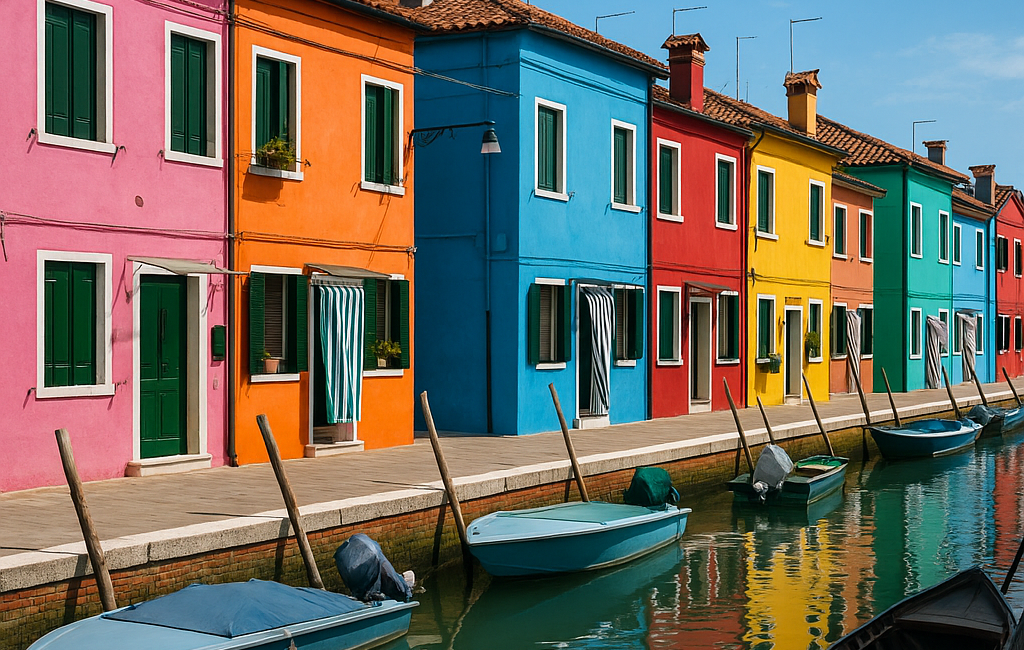 Burano, les 3 îles Venise