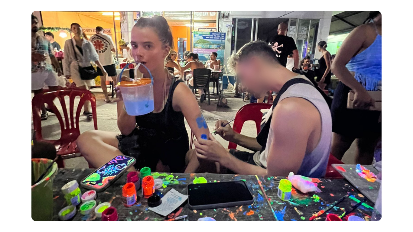 Full moon party en Thaïlande