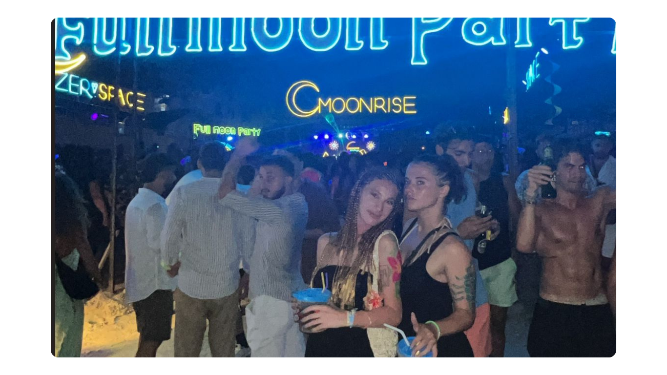 Full moon party en Thaïlande