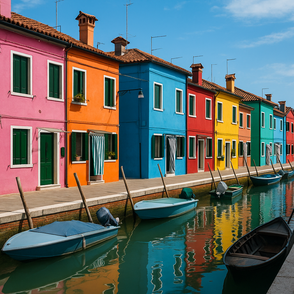 Burano, les 3 îles Venise