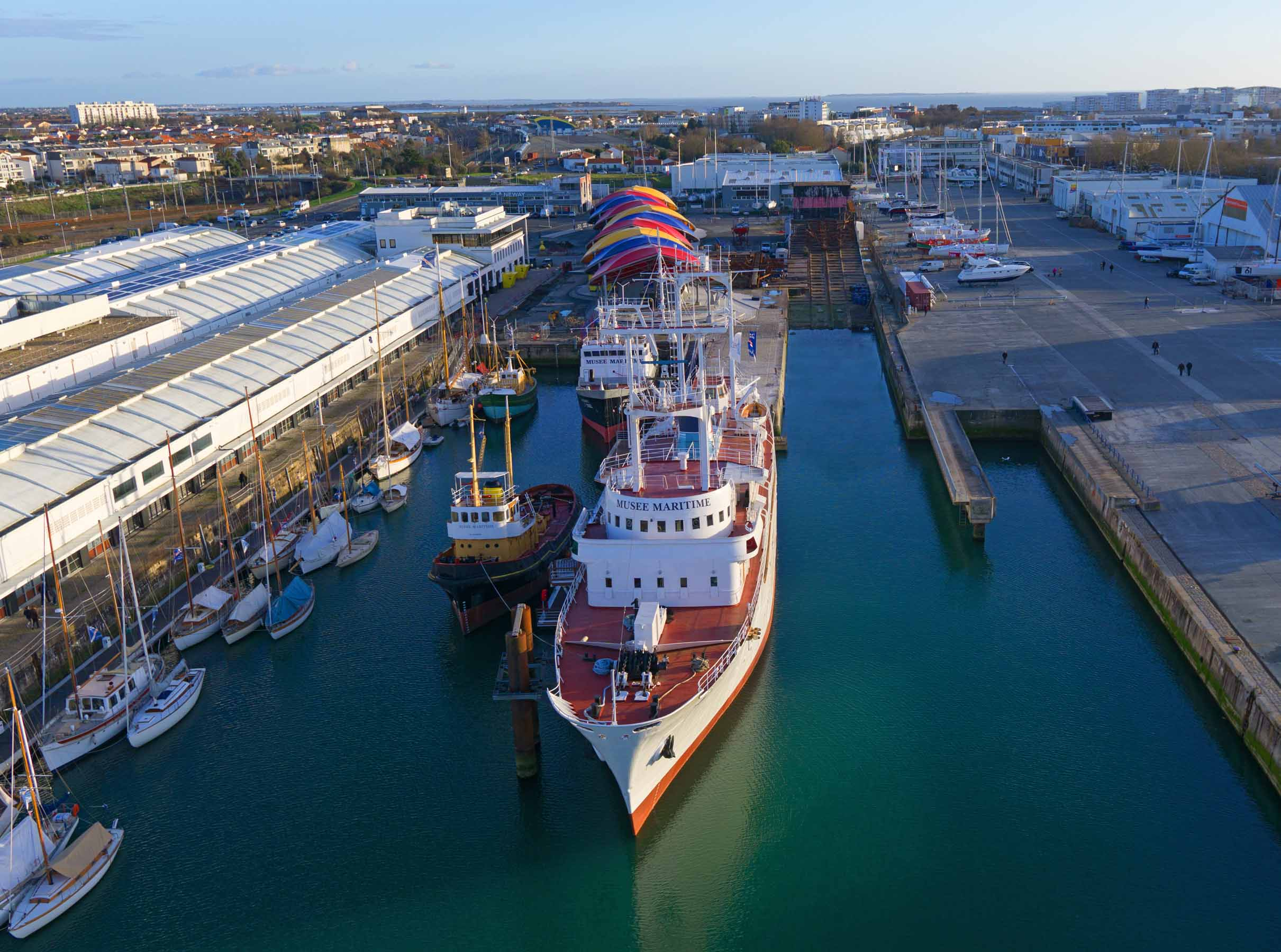 Le Musée Maritime : embarquer à bord de vrais navires